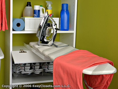 Fold-out Ironing Board