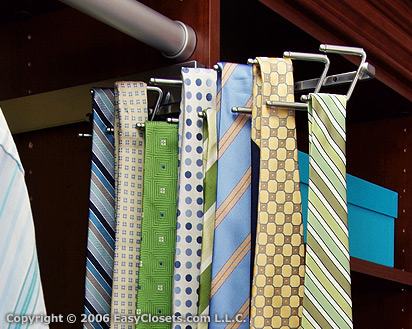 Slide-out Tie Rack